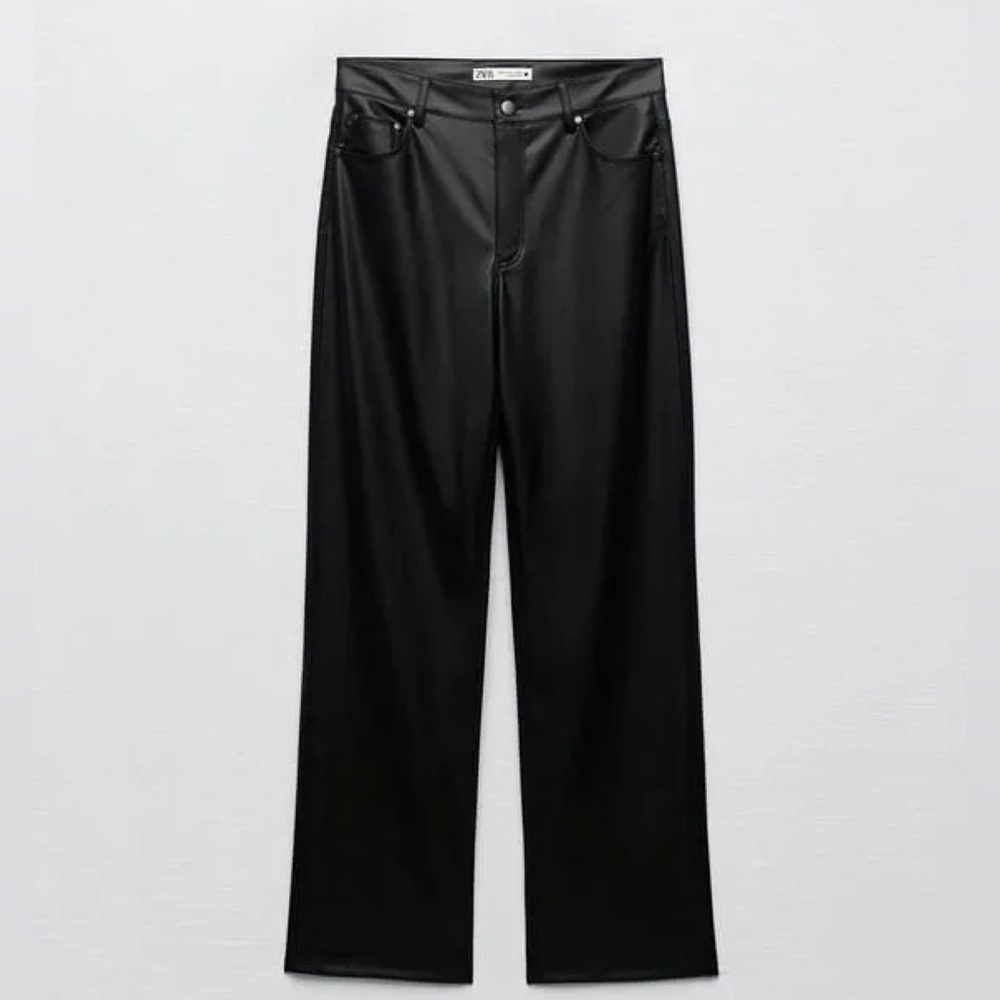 ZARA leather pants